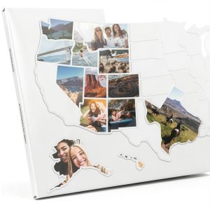 USA Photo Map by 1DEA.me Office Product Vinyl Map-0